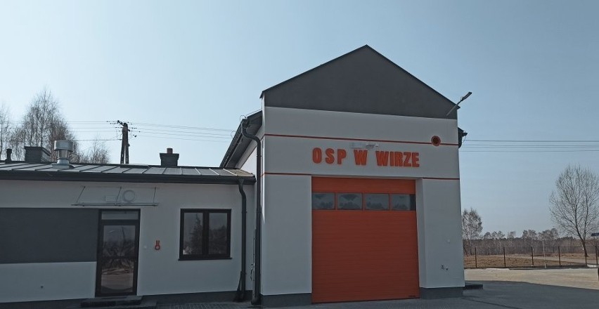 W Wirze w gminie Potworów powstała świetlica wiejska wraz z garażem dla Ochotniczej Straży Pożarnej