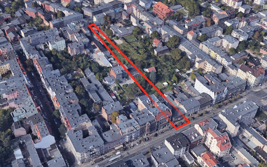 To planowany przebieg ulicy Nowomazowieckiej.