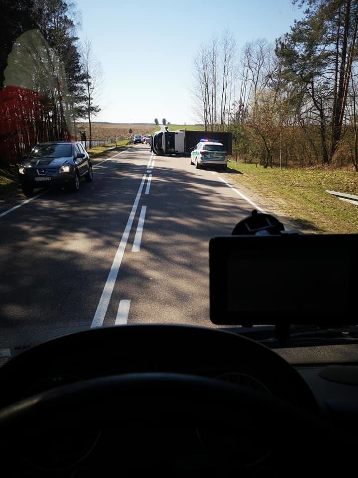 Powiat siemiatycki. Straż Graniczna z Mielnika udzielała pomocy ofiarom wypadku na DK-19 [ZDJĘCIA]