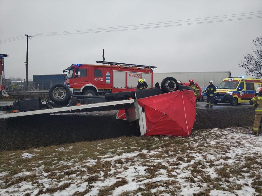 Wypadek w Bikówku. Jedna osoba nie żyje.