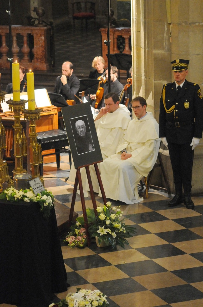 Pogrzeb Andrzeja Wajdy. Uroczystości w bazylice Dominikanów