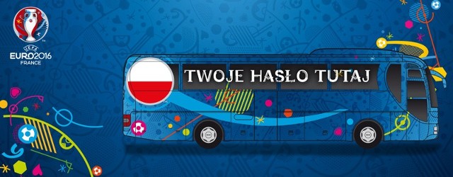 Autokar reprezentacji Polski na Euro 2016