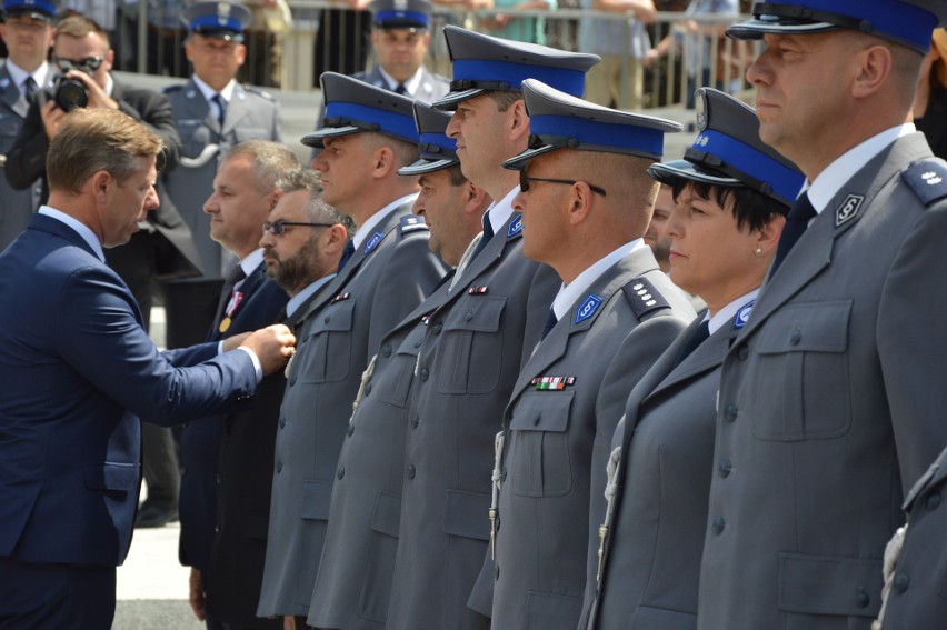 Policjant Roku | Uroczyste obchody Święta Policji w Oświęcimiu [ZDJĘCIA, WIDEO]