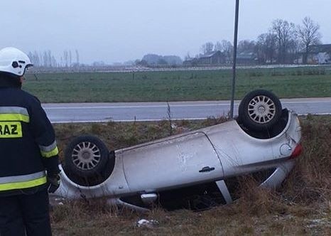 W środę rano w regionie było naprawdę ślisko i doszło do...