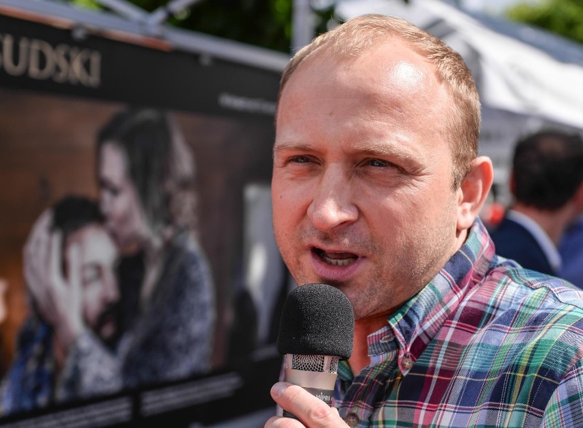 Borys Szyc otwiera wystawę fotosów z planu filmowego