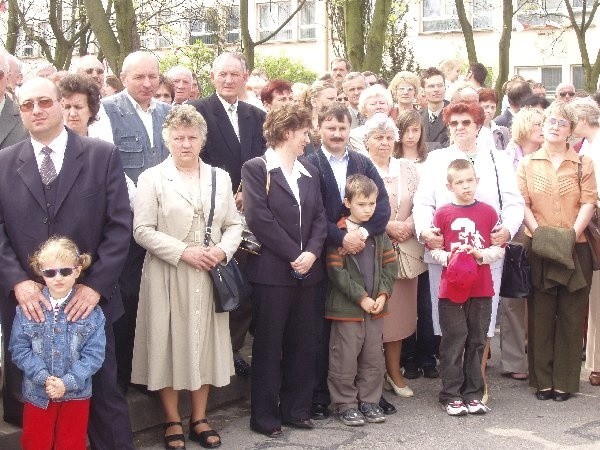 Na dobrzyński rynek przyszło wielu  mieszkańców Golubia-Dobrzynia.