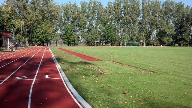 Zmodernizowany stadion w Chełmicy-Cukrowni