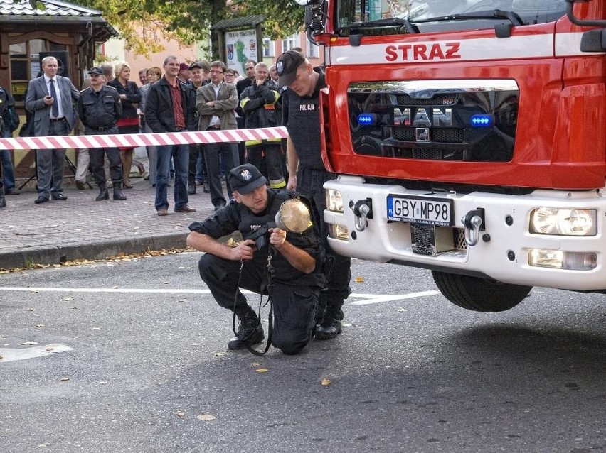 Terrorysta napadł na pocztę w Miastku. Tak służby ćwiczyły...