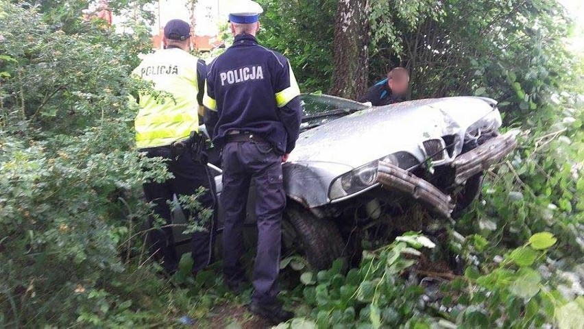 Wypadek na trasie Karlino - Gościno