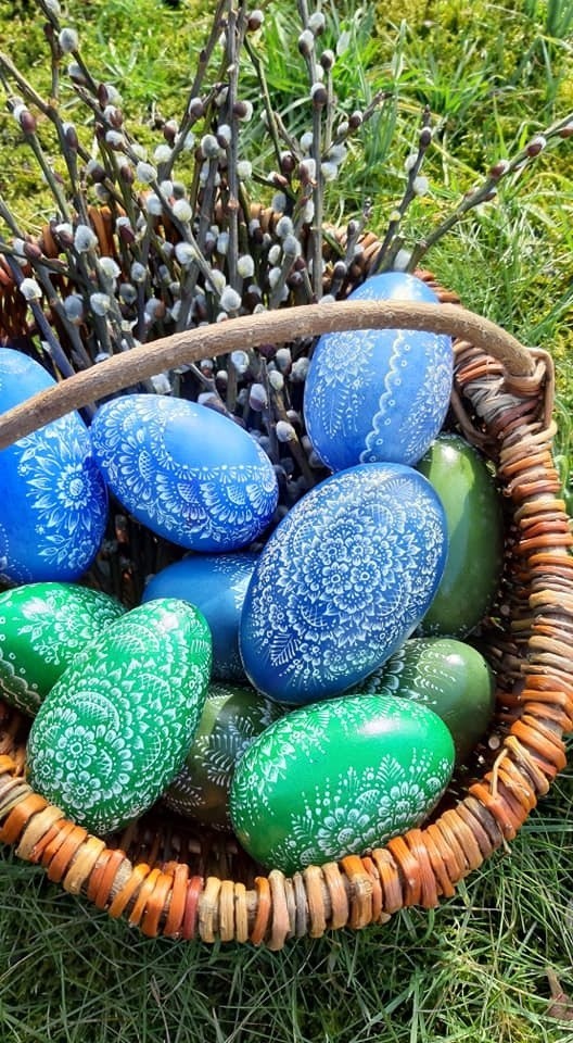 Wielkanocne ozdoby - kraszanki Anny Koblak