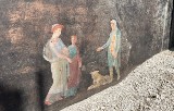 Niezwykłe odkrycie w ruinach Pompejów. Zachowały się freski z postaciami z greckiej mitologii