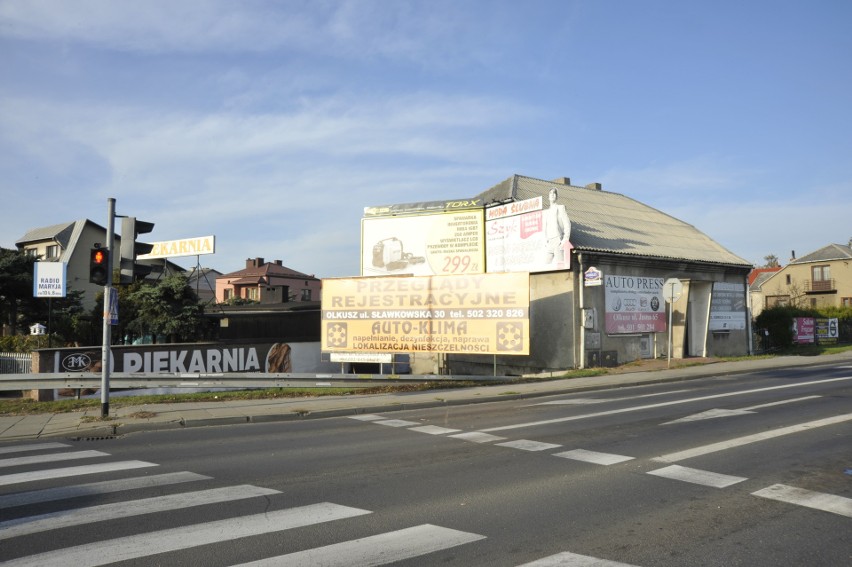 Chrzanów, Olkusz. Szpecące miasta reklamy mają zniknąć z ulic. Urzędnicy zabierają się za porządki