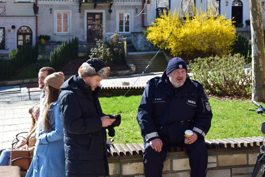 Pierwszego dnia na planie filmowym pojawił się  Artur...