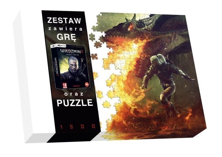 Wiedźmińskie puzzle
Geralt i Smok