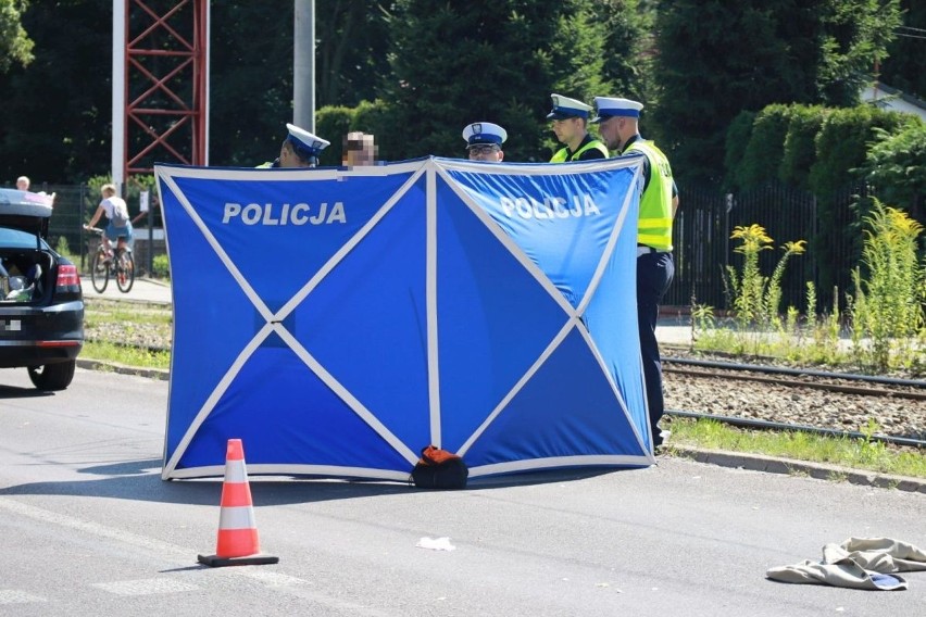Śmiertelny wypadek w Łodzi. Nie żyje potrącony na przejściu mężczyzna