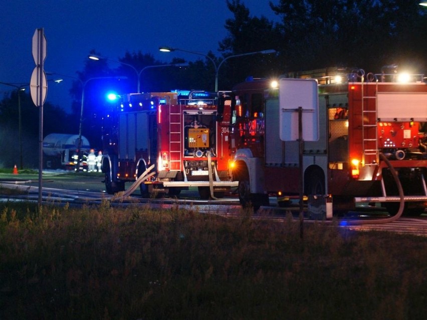 Do rozszczelnienia cysterny doszło około godziny 20.20 na...