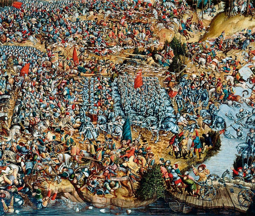 Hans Krell, malarz z kręgu Lukasa Cranacha, Bitwa pod Orszą