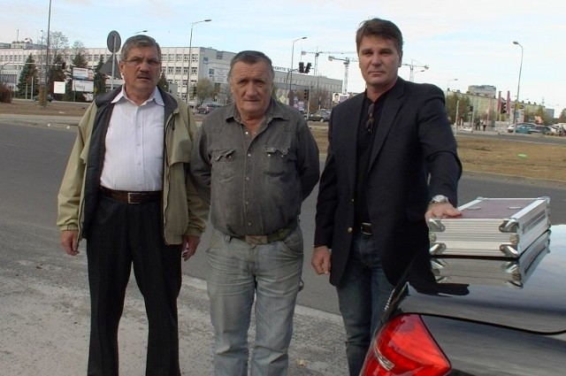 Na zdjęciu od lewej: Stanisław Kokoszka, Zbigniew Szmigiel i Mariusz Kołodziej.