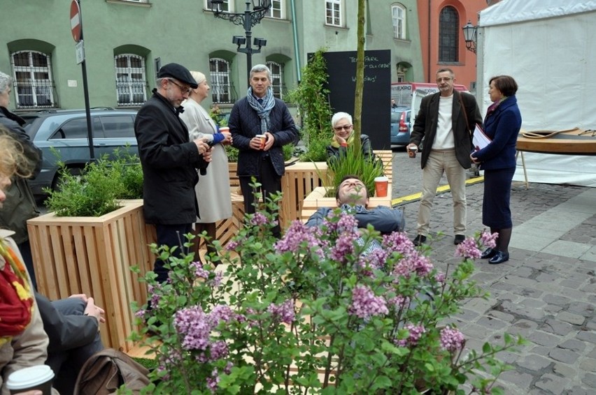 Kraków. Mikropark i Kraków Living Lab na Małym Rynku [ZDJĘCIA, WIDEO]