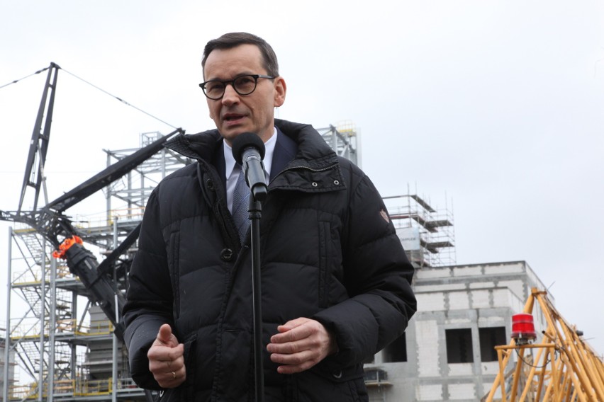 Premier Morawiecki w Jedliczu: W Europie są tylko dwie takie inwestycje [ZDJĘCIA]