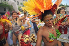 Karnawał w Rio de Janeiro 2018 ZDJĘCIA Piękne tancerki w seksownych strojach,  Katarzyna Stocka "Kashira" na sambodromie [WIDEO] | Portal i.pl