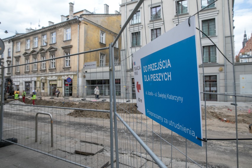 Przebudowa ul. Krakowskiej trwać będzie do stycznia 2020...