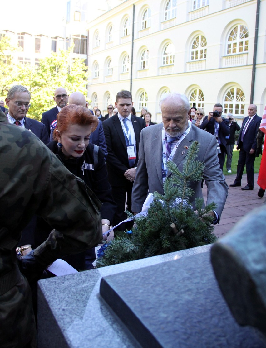 Georgette Mosbacher, ambasador USA w Polsce, wzięła udział w...