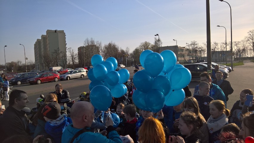 Mysłowiczanie "Zaświecili się na niebiesko"