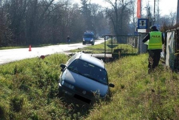 Zderzenie w miejscowości Bezwola