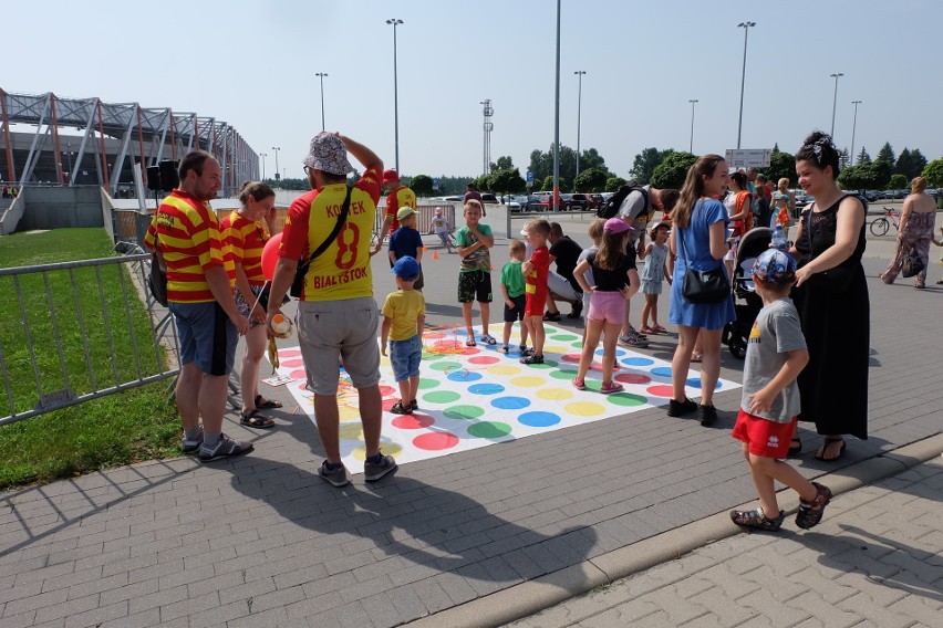 Prezentacja zawodników Jagiellonii Białystok, piknik dla...