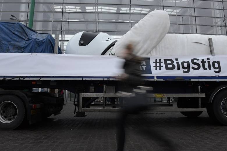 Big Stig w Poznaniu: Ogromny posąg pojawił się na MTP / Fot....