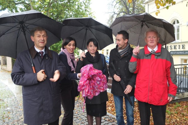 Członkowie mniejszości niemieckiej, który startują w tegorocznych wyborach w Opolu.