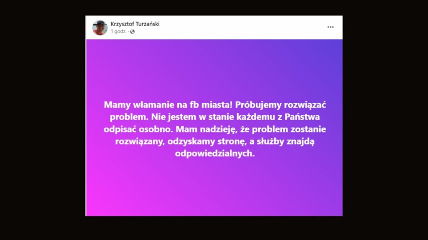 Ktoś włamał się na profil FB Urzędu Miasta Piekary Śląskie. Wstawił tam pornografię! 