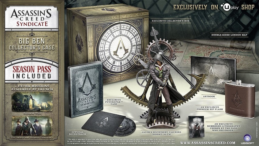 Assassin's Creed Syndicate: Pięć edycji do wyboru