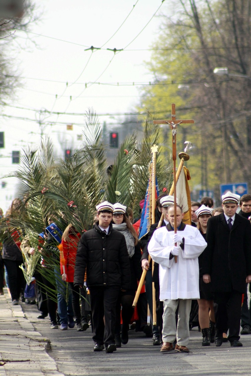 Niedziela Palmowa w Lublinie. Procesje przeszły przez miasto [ZDJĘCIA]