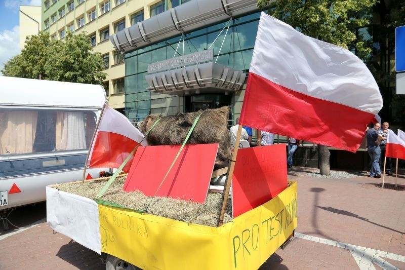 Koniec protestu rolników w Białymstoku