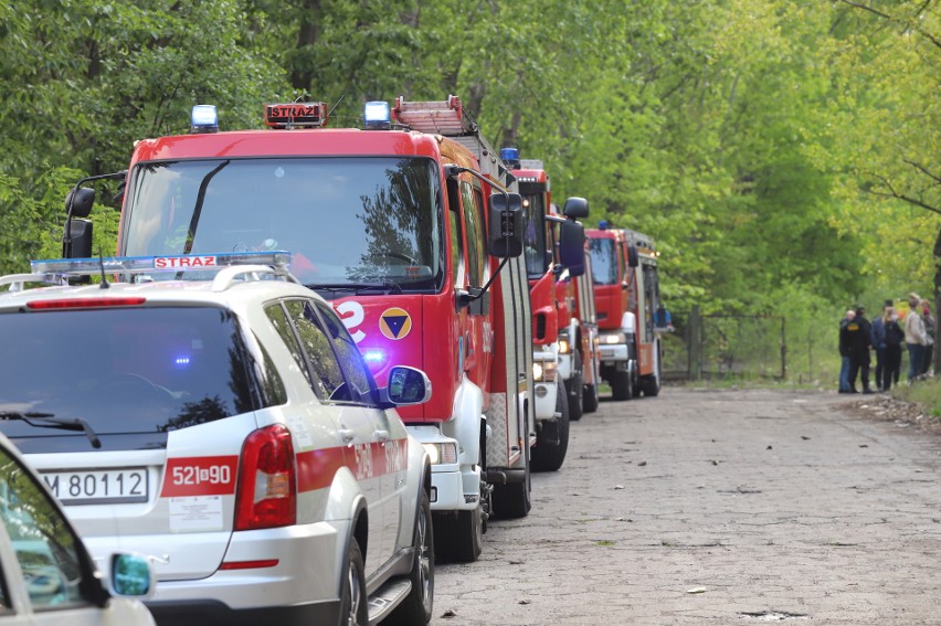 Zawalił się budynek na terenie byłej kopalni Mysłowice....