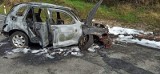 Tylicz. Ukrainiec, którego auto spłonęło na drodze, nielegalnie przewoził czterech obywateli Sri Lanki 