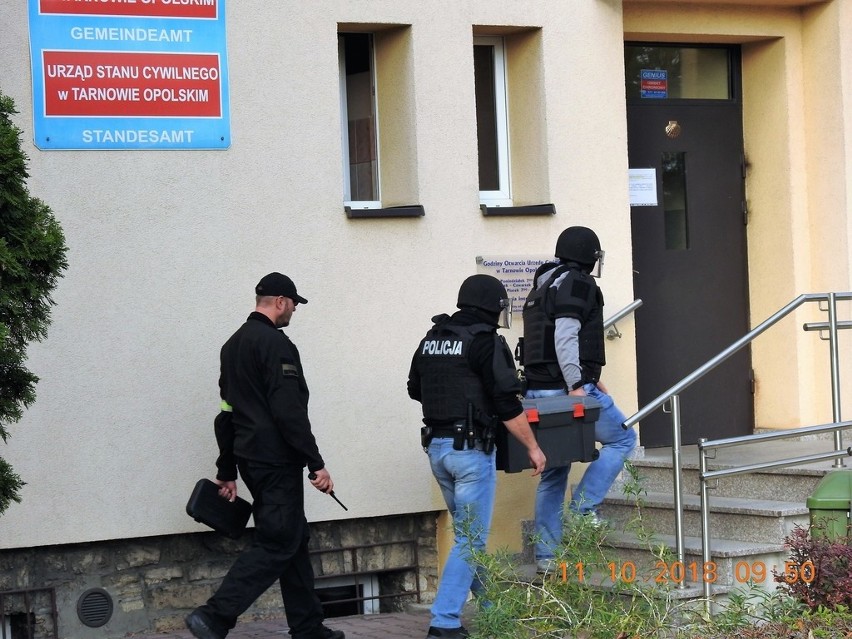 Urząd Gminy w Tarnowie Opolskim był miejscem ćwiczeń w ramach gry "Obronność 18"