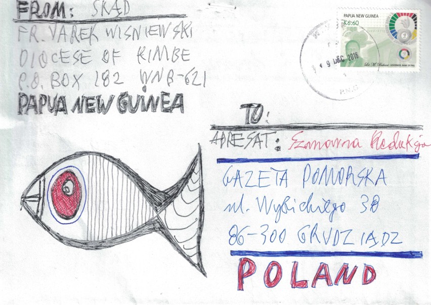 List ks. Jarosława z Papui Nowej Gwinei dotarł do redakcji...