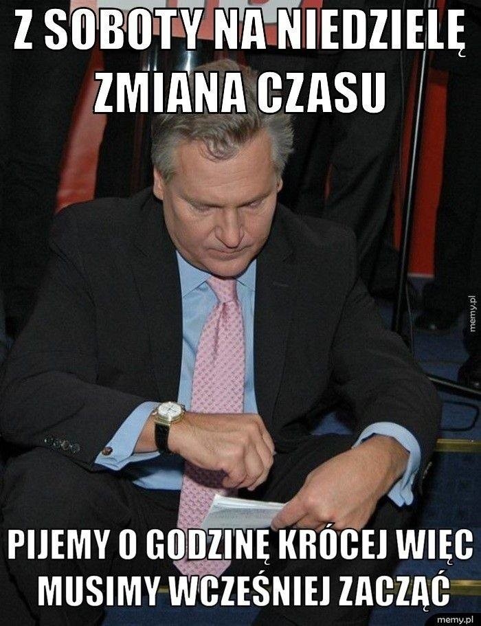 Zmiana czasu 2021. Najlepsze MEMY o zmianie czasu. Chyba...