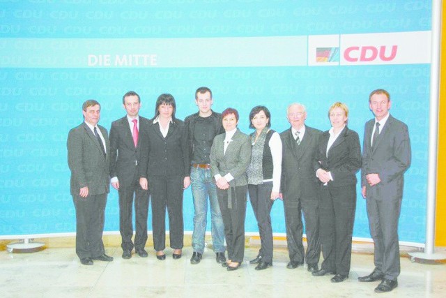 Delegacja MN w Niemieckim Stowarzyszeniu Środkowo-Wschodnim Partii CDU/CSU.