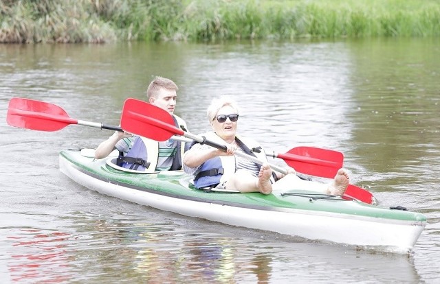 Fotorelacja ze spływu autorstwa Marcin Górski i Michał Ryk. Na zdjęciu powyżej Janina Głowacka, żona świętej pamięci Jerzego Głowackiego.