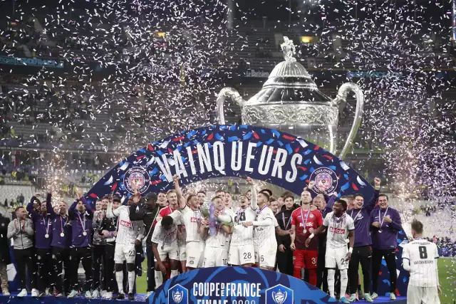 Zdobywca Pucharu Francji 2023. Drużyna Toulouse FC po raz pierwsz w historii sięgnęła po jakiekolwiek trofeum