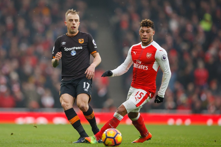 Hull City z Kamilem Grosickim przegrało na Emirates