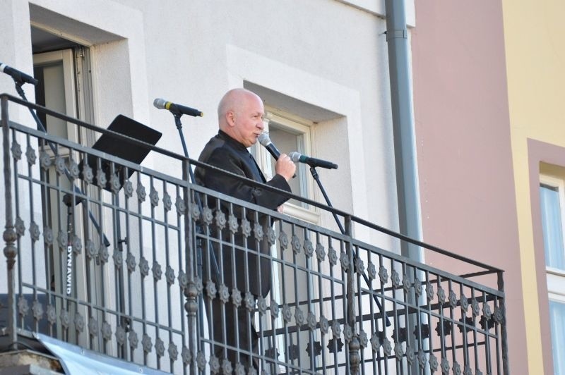 Koncert balkonowy na Dużym Rynku w Brodnicy - byliście? Szukajcie siebie na zdjęciach