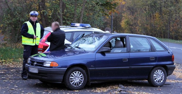 Kontrole kierowców przeprowadzono w kilku miejscach Zielonej Góry