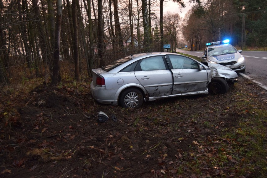 Groźny wypadek w Przyjezierzu koło Szczecinka [zdjęcia]