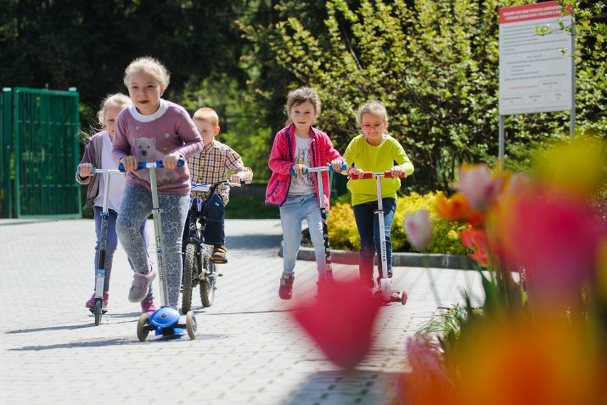 Rowerowy maj w Skawinie. Rywalizacja przedszkolaków i uczniów szkół podstawowych