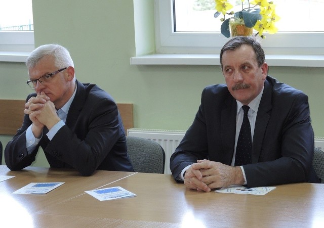 Roman Ramion i Tomasz Borowski to na razie jedyni oficjalni kandydaci na burmistrza Miastka.